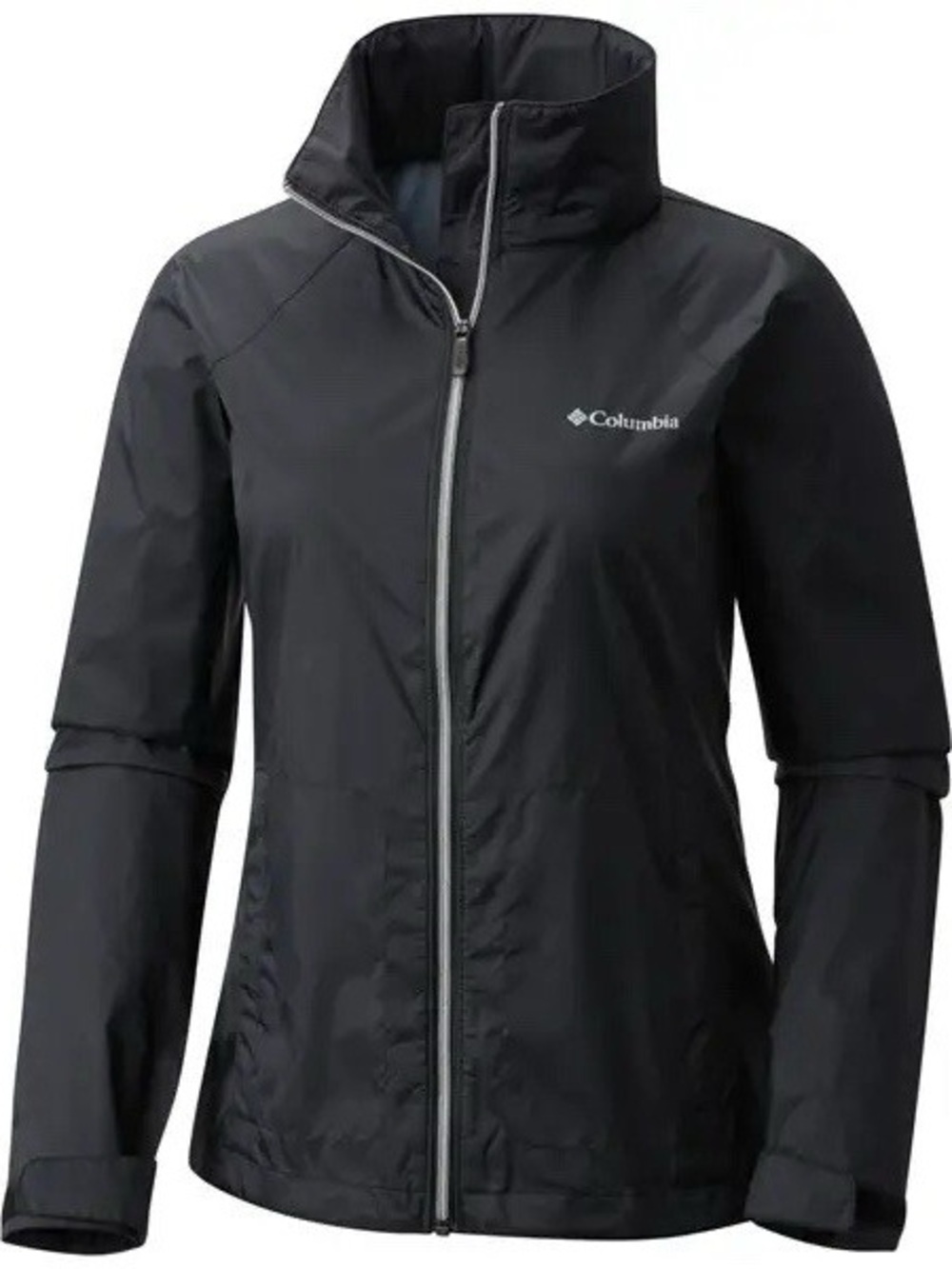 Columbia Women's Black Utility Jacket with Silver Zip